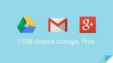 Google farklı servislerde sunduğu 15 GB’lık ücretsiz alanı birleştirdi