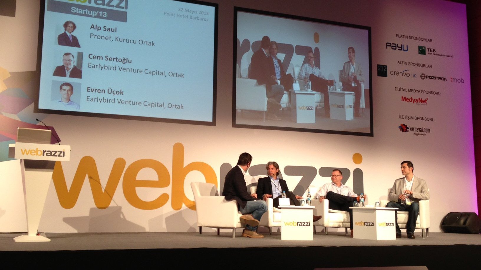 Cem Sertoğlu, Evren Üçok ve Alp Saul'ün Startup'13 söyleşisinden öne çıkanlar