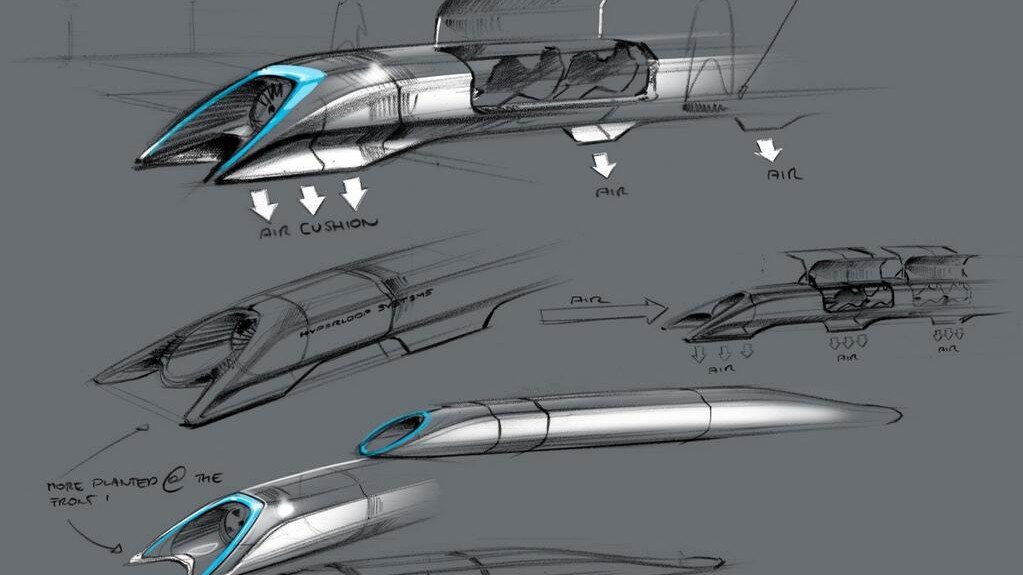 Elon Musk'ın yeni projesi Hyperloop gün yüzüne çıktı