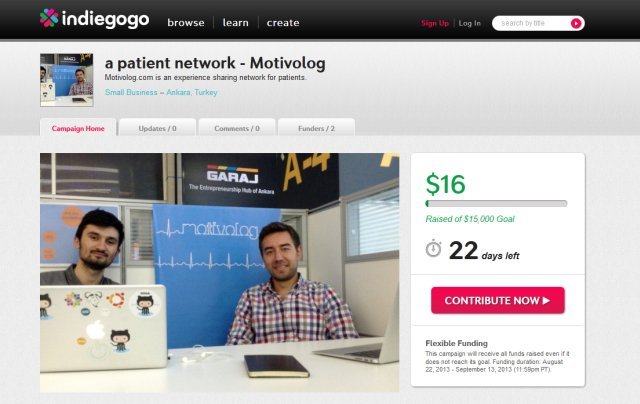 motivolog indiegogo