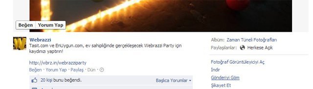 Facebook paylaşımları sitelere yerleştirme özelliği herkese açıldı