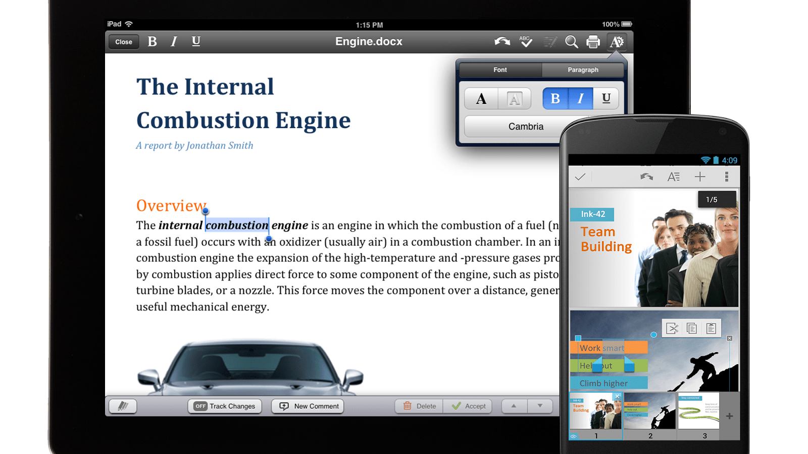 Google, Quickoffice'i 10GB ek alan ile birlikte ücretsiz sunuyor