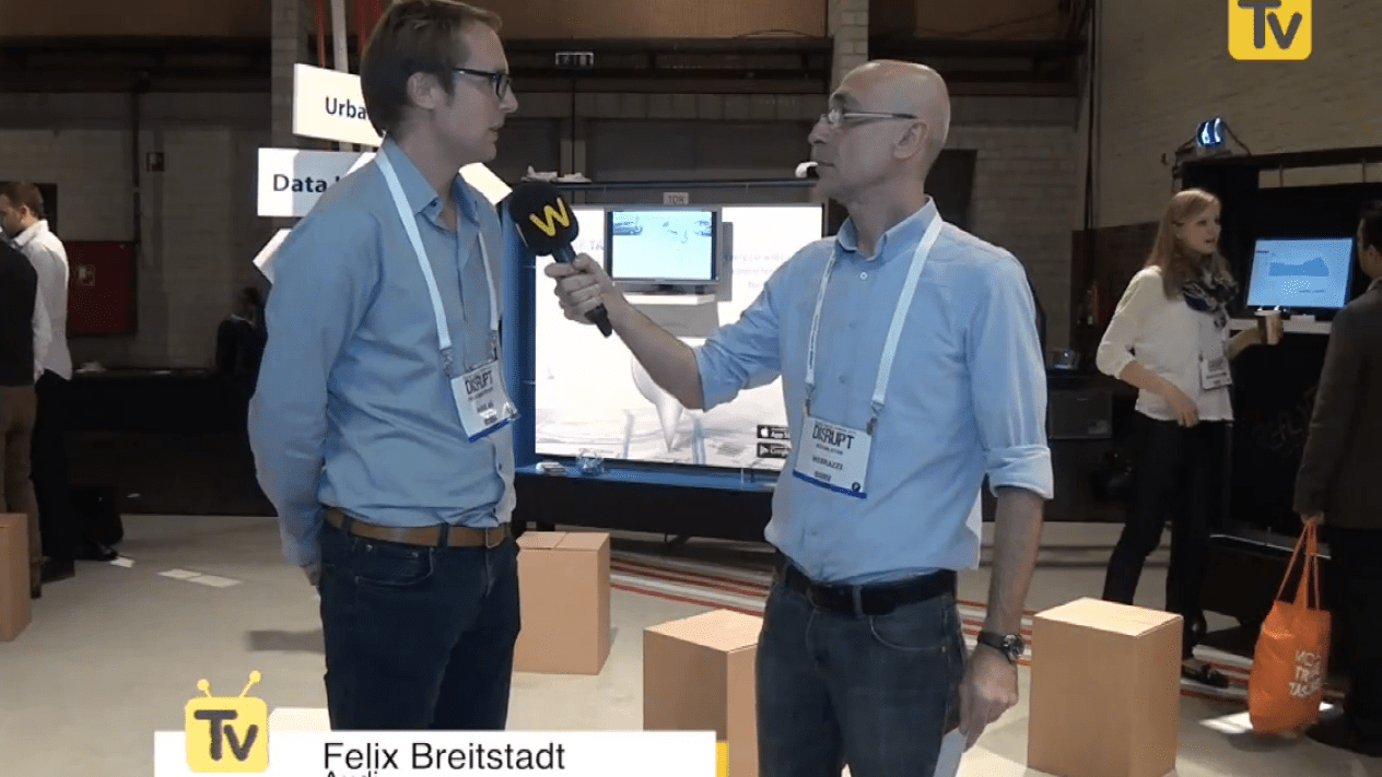 TechCrunch Disrupt Europe'un ana sponsorlarından olan Audi ile konuştuk [TC Disrupt Europe]