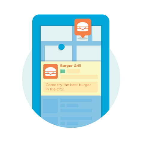 Foursquare reklamları, her ölçekteki reklamveren için devrede