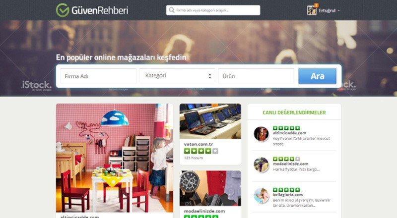 GuvenRehberi.com: E-ticaret sitelerinin güvenilirliklerini topluluk destekli derecelendiren girişim