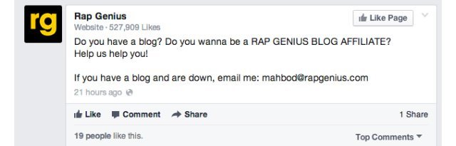 Google’ın cezalandırdığı sitelerin başına ne geliyor: Rap Genius olay incelemesi