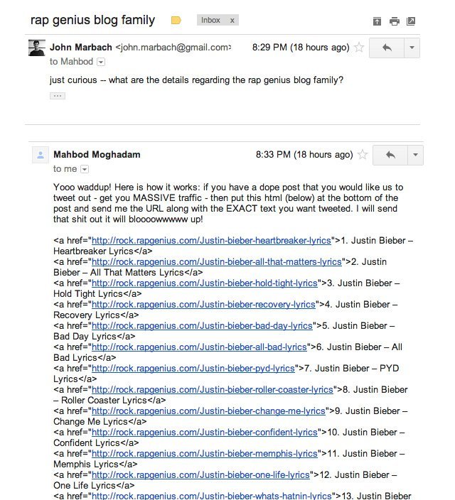 Google’ın cezalandırdığı sitelerin başına ne geliyor: Rap Genius olay incelemesi