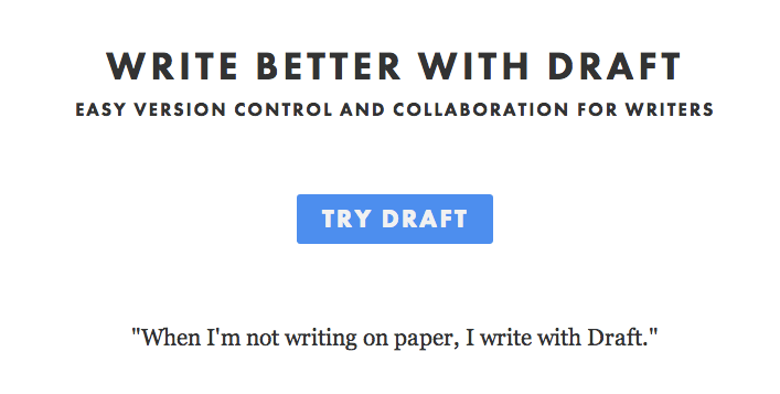 Hemingway Modu ile yaratıcılığı artırmayı hedefleyen yazı yazma uygulaması: Draft