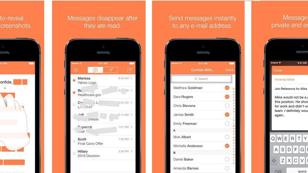 Confide: AOL yöneticisinden Snapchat'e alternatif, profesyonellere özel mesajlaşma uygulaması