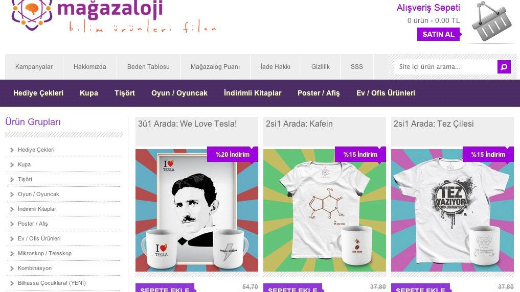 Geek’leri hedefleyen e-ticaret sitesi Mağazaloji, niş bir segmente odaklanıyor