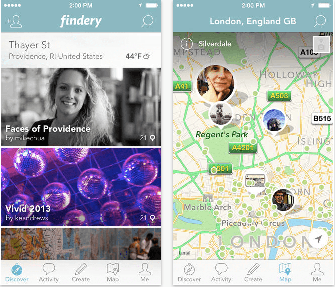 finder screen