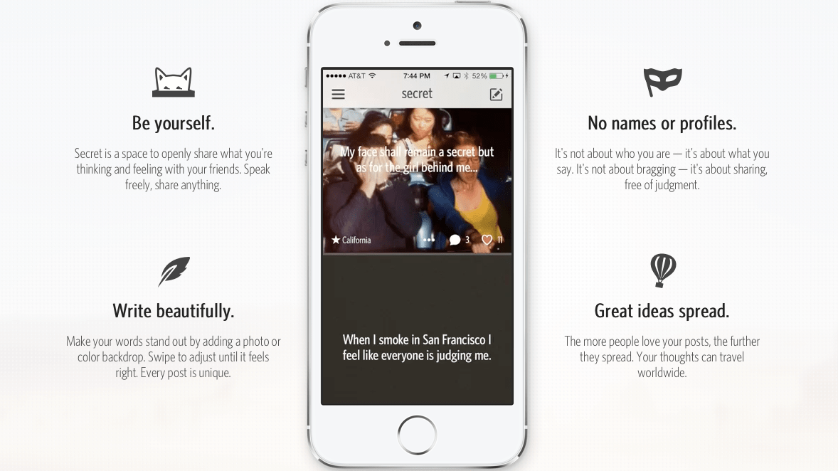 Anonim sosyal ağ Secret, 10 milyon dolar yatırım aldı