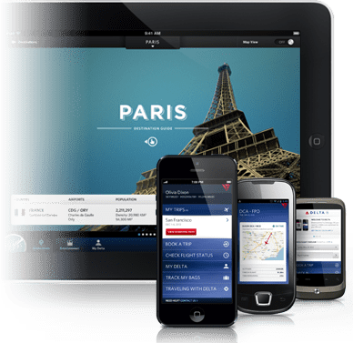 Delta Havayolları mobil uygulamaları ile milyonlarca dolar kazanıyor