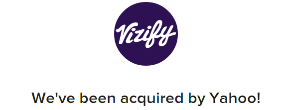 Yahoo, veri görselleştirme şirketi Vizify'ı satın aldı