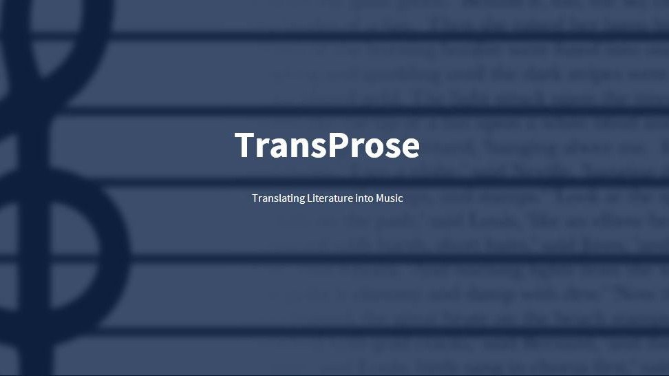 TransProse: Yazıları müziğe dönüştüren algoritma