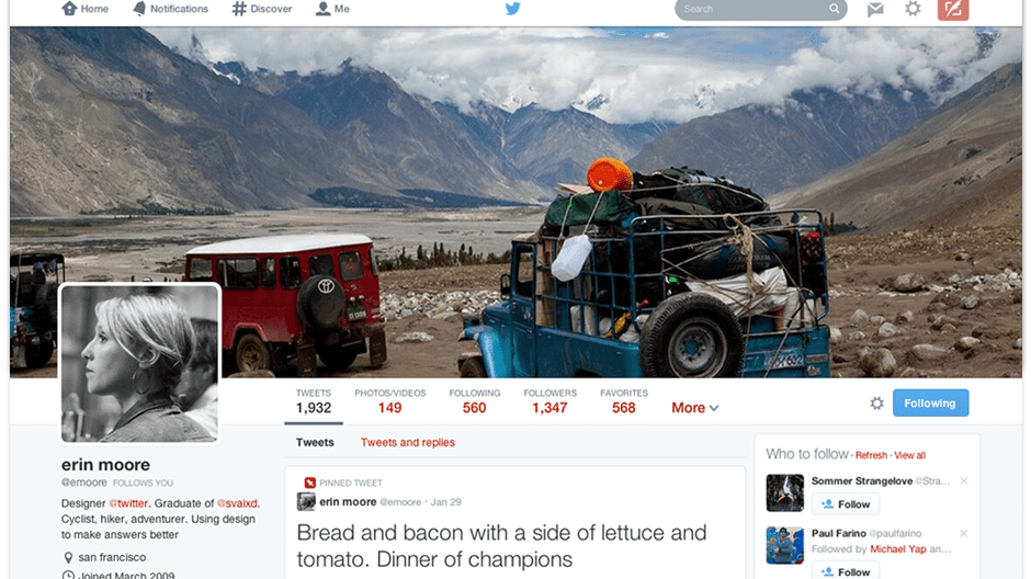 Twitter'ın yeni tasarımına artık kendiniz geçebilirsiniz