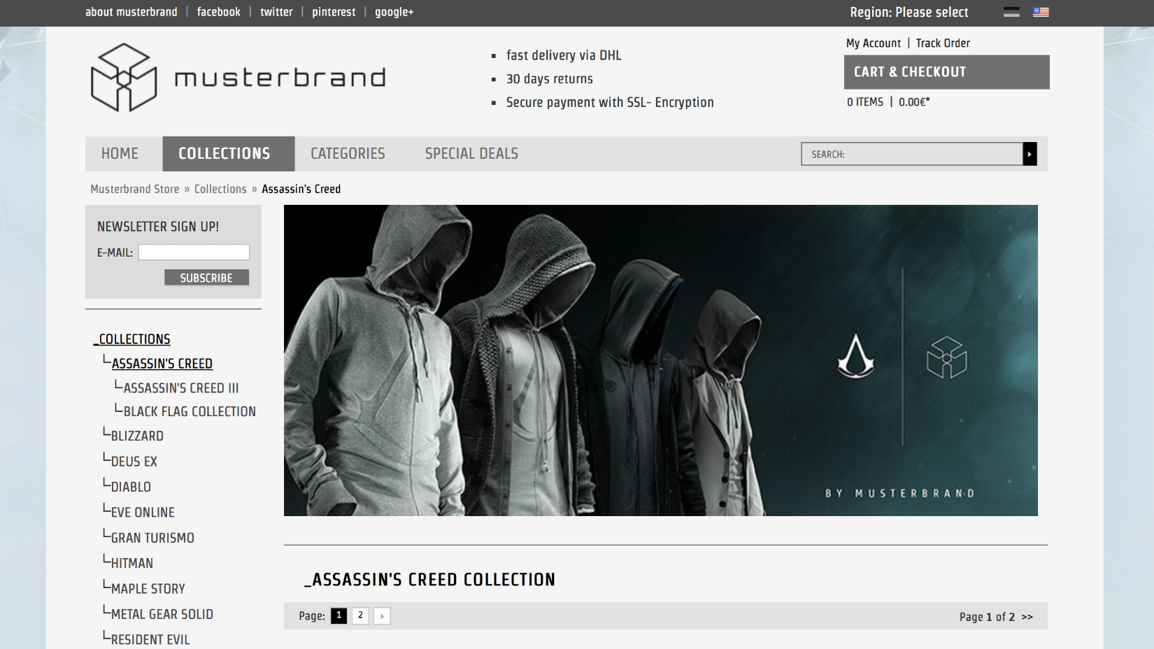 Hedef kitlesi sadece oyuncular olan e-ticaret sitesi: musterbrand