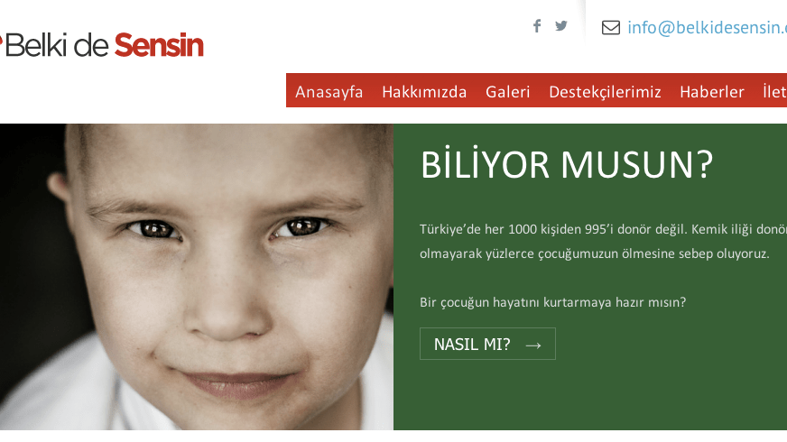 Belki de Sensin: Kemik iliği donörlüğü konusunda bilinci artırmayı hedefliyor