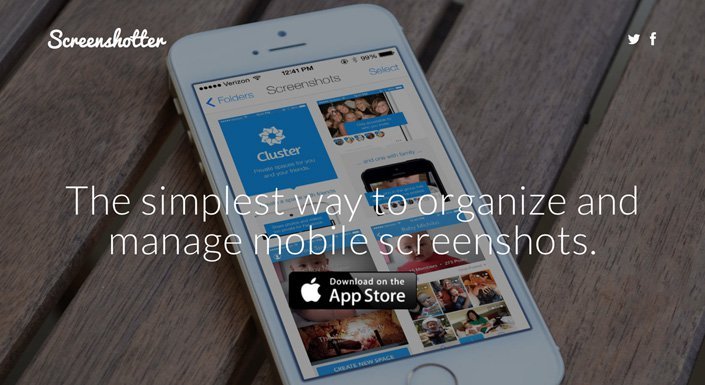 Mobil ekran görüntülerinizi organize edin: Screenshotter
