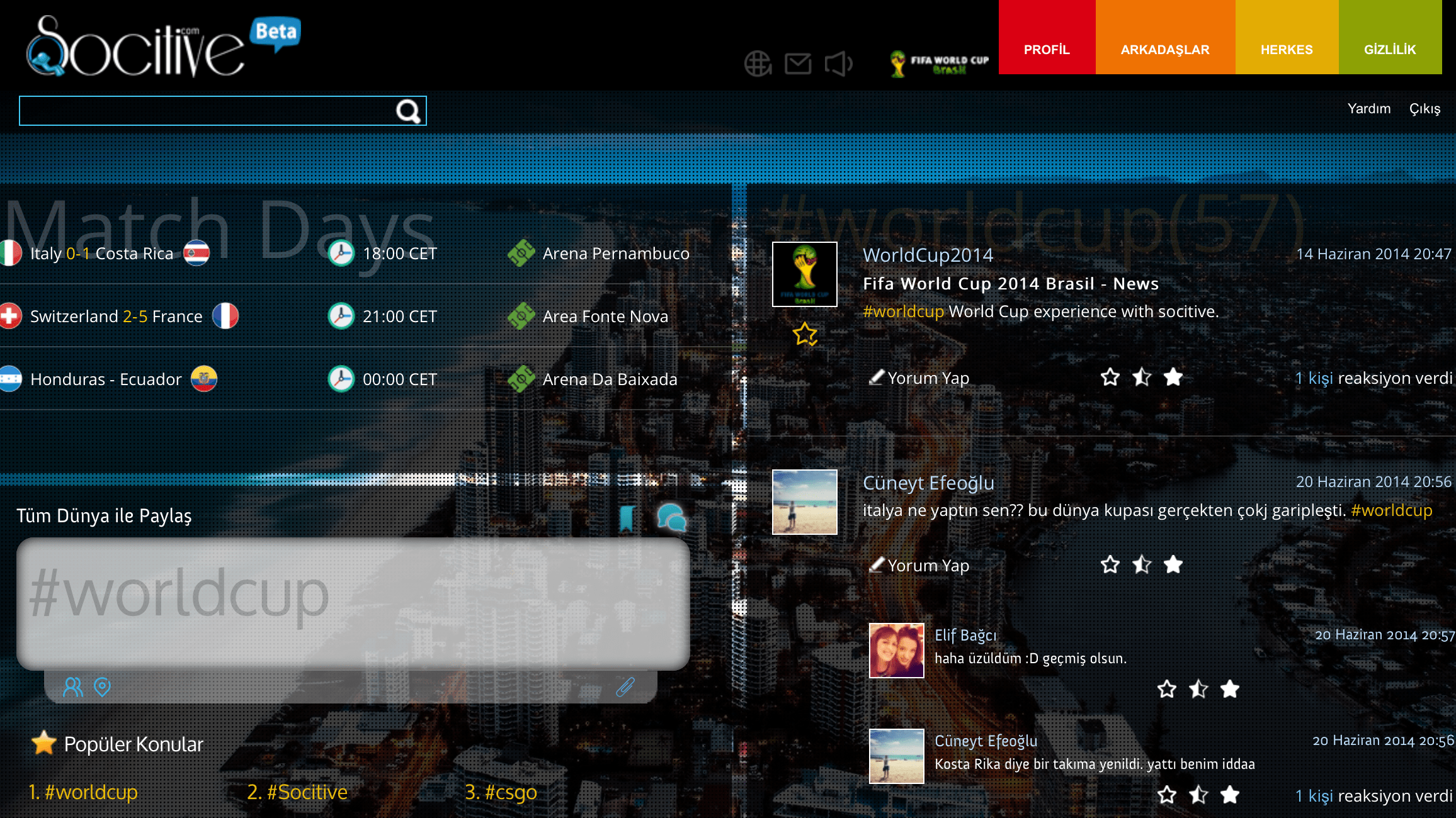 Yeni bir yerli sosyal ağ denemesi: Socitive.com