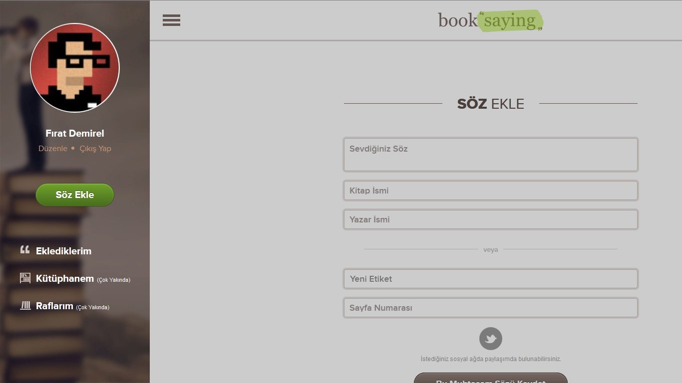 booksaying.com kitap sozleri paylasimi