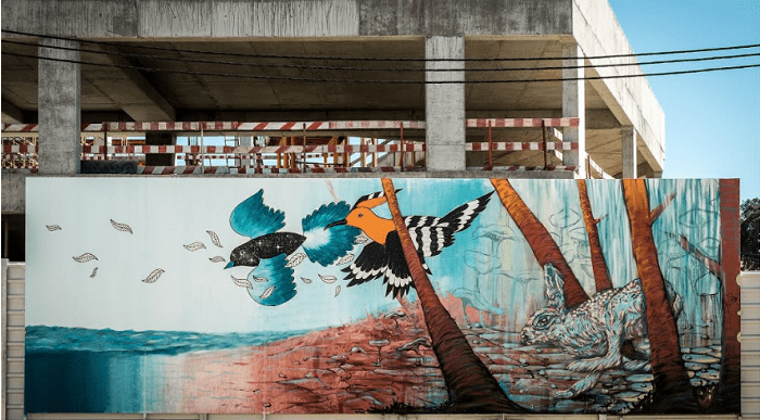 Graffiti ve duvar resimleriyle Google'dan sokak sanatı projesi