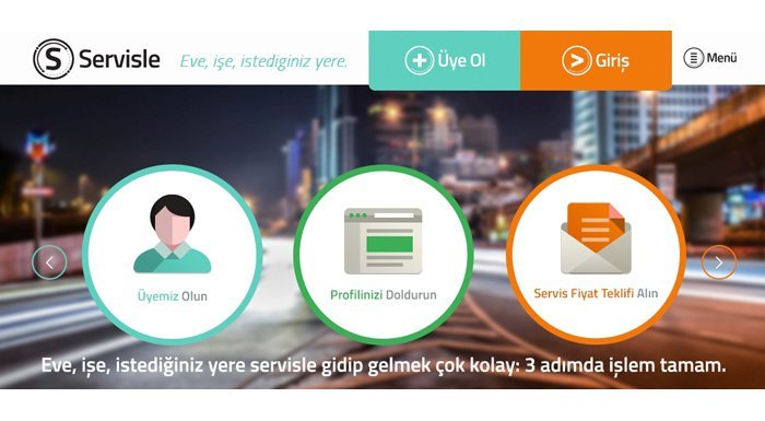 Servisle.com: Trafik ve toplu taşıma kalabalığına karşı ortak servis girişimi