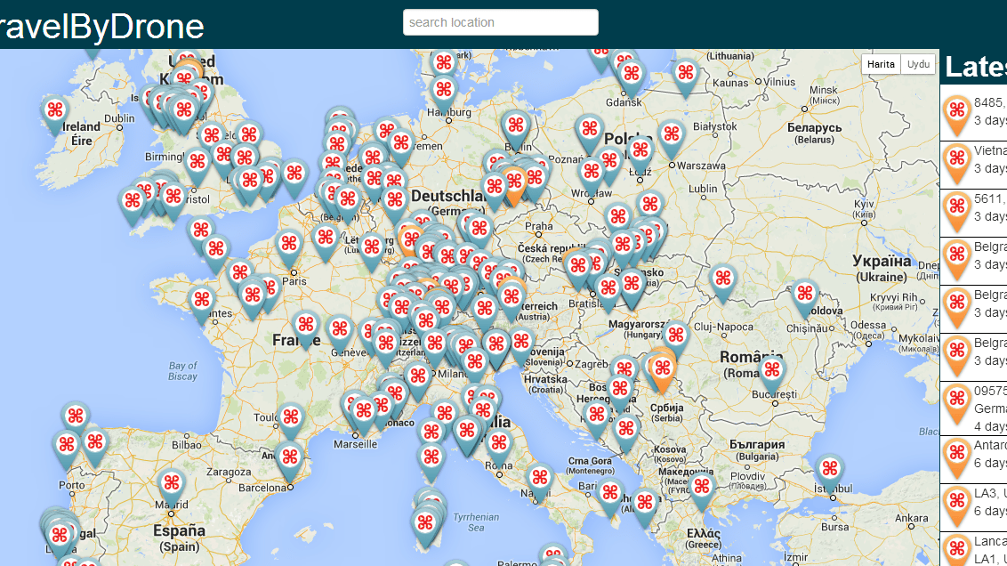 Dünyayı drone'larla keşfedin: TravelByDrone