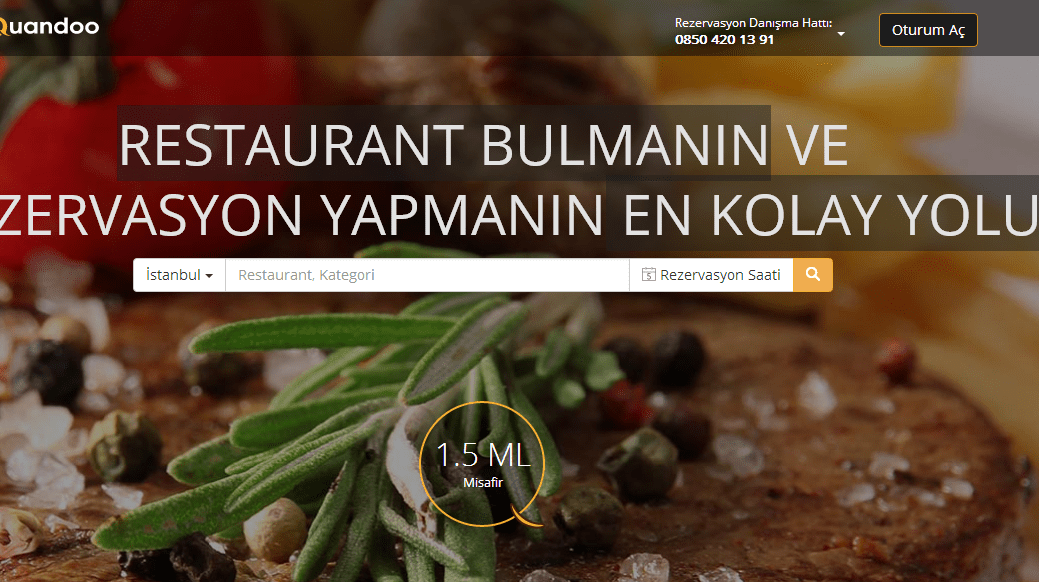 Ülkemizde de hizmet veren Quandoo 25 milyon dolar yatırım aldı