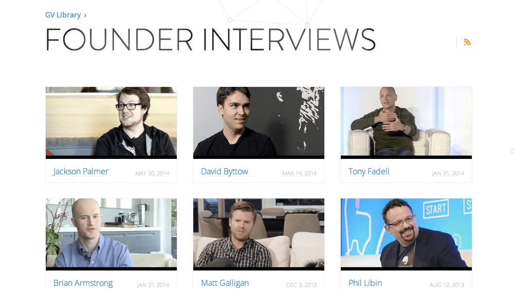 GV Library: Google Ventures'ın girişimciler için dijital kütüphanesi 