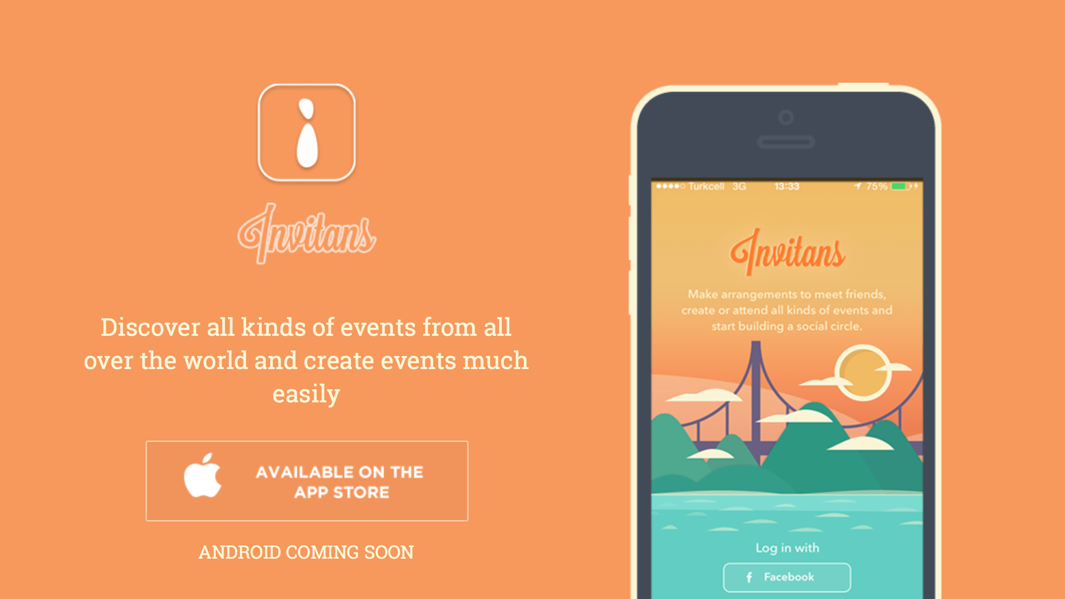 Yerli etkinlik keşif uygulaması: Invitans