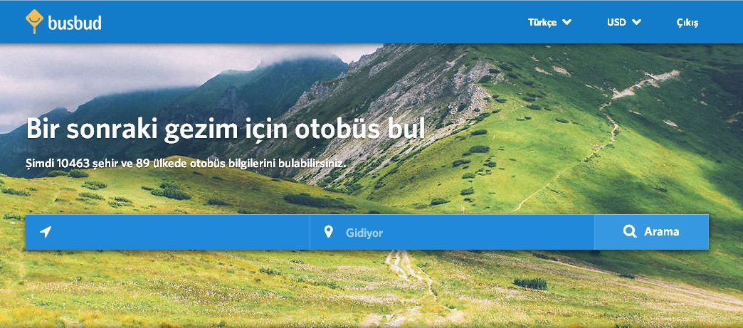 busbud otobus bileti