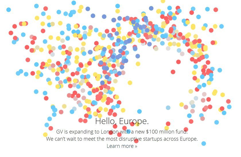 Google Ventures 100 milyon dolar fonla Avrupa'ya açılıyor