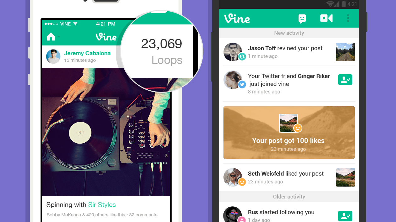 Vine'dan markalara yeni bir metrik: Döngü sayısı