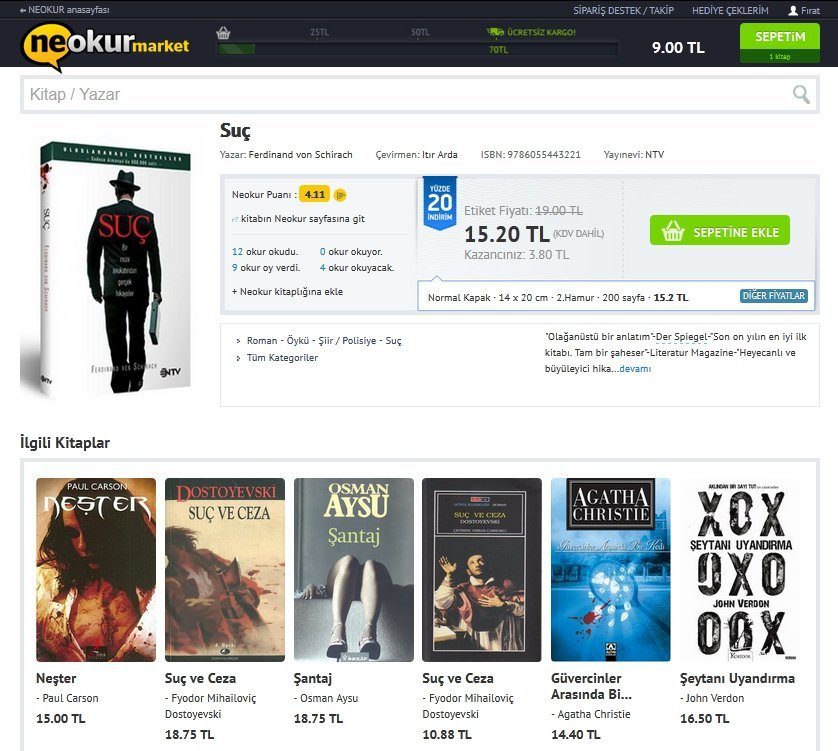 neokur.com market kitap