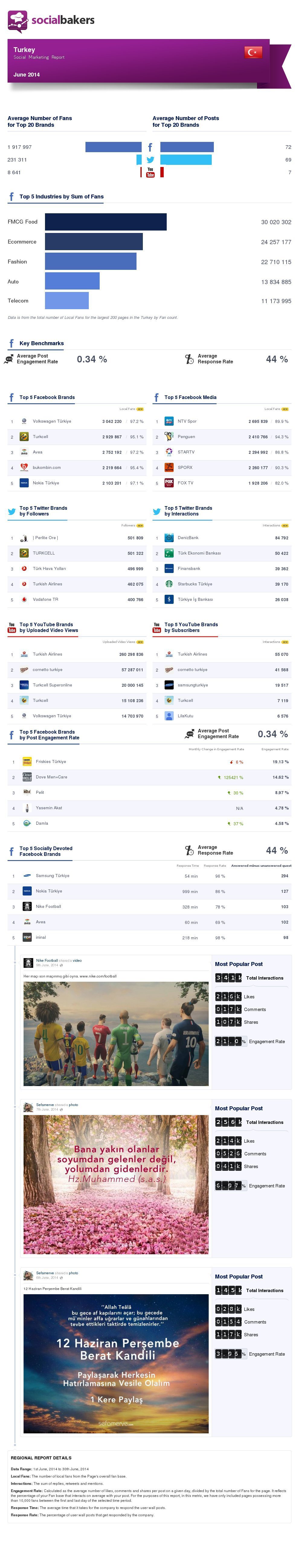 socialbakers-haziran-2014