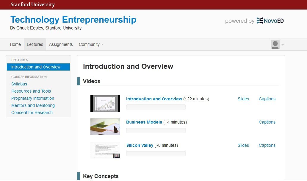 stanford universitesi teknoloji girisimciligi