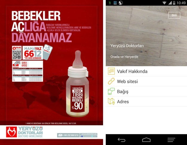 Vizör ile fiziksel ürünleri bilgi ve trafik kaynağına dönüştürün