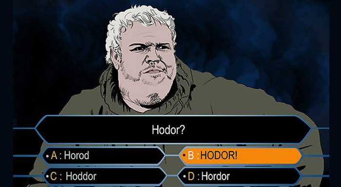 Hodor'un Yo'ya cevabı: HODOR!