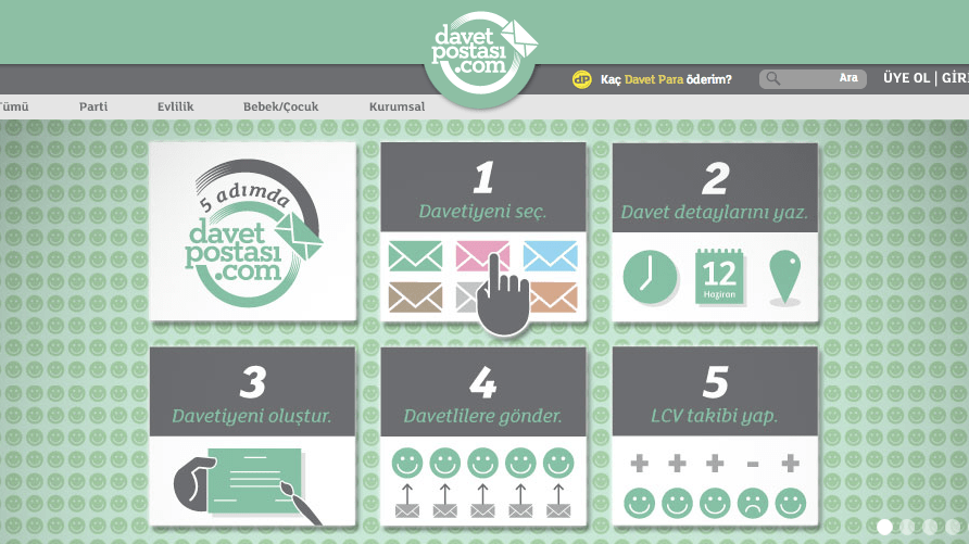 Davet Postası, online davetiye kullanımının yaygınlaşmasına öncülük etmeyi amaçlıyor