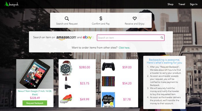 Backpack, 'yurt dışına çıkan tanıdık' bulma platformu