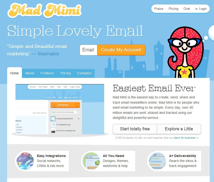 goaddy madmimi eposta pazarlamasi girisim yatirim 2