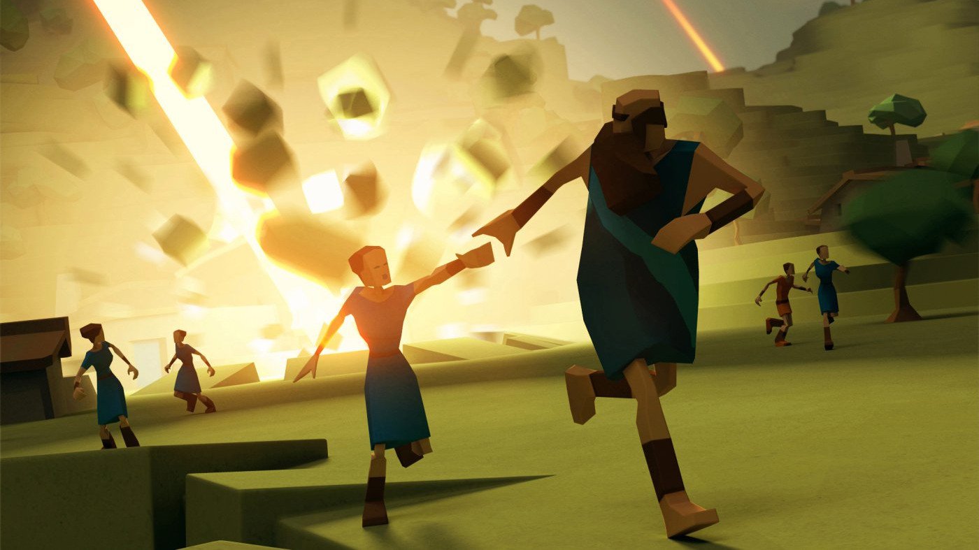 Peter Molyneux'nin 'tanrıcılık' oyunu Godus'un iOS versiyonu çıktı
