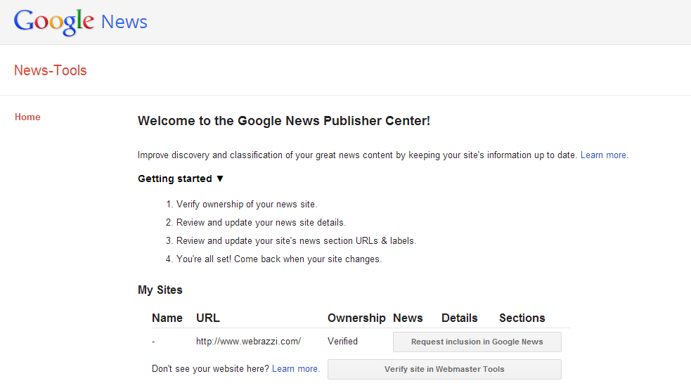 Google haber odağında trafiğin kalitesini artırmak için Google News Publisher Center'ı kurdu
