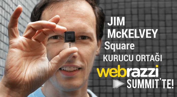 Square Kurucu Ortağı Jim McKelvey Webrazzi Summit'te olacak!