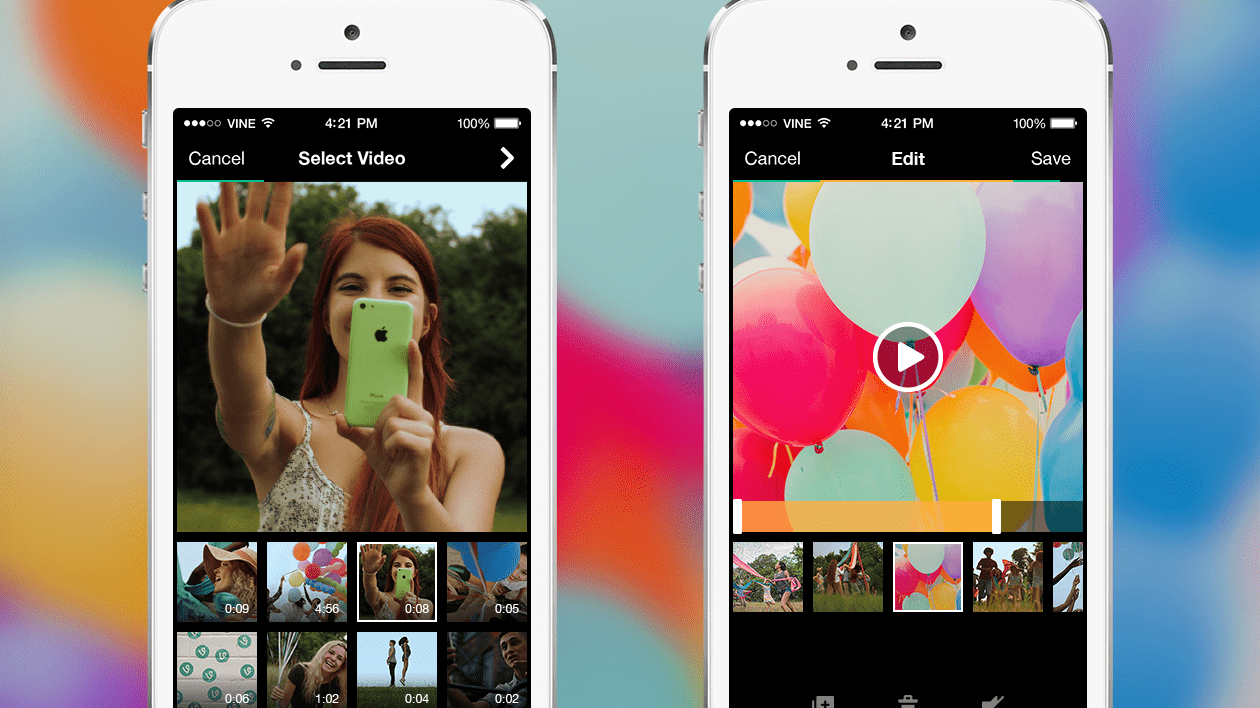 Yeni güncellemeyle telefonda kayıtlı videoları Vine'a yükleyebileceksiniz