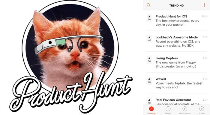 880 bin dolar tohum yatırım alan Product Hunt'ın iOS uygulaması yayınlandı