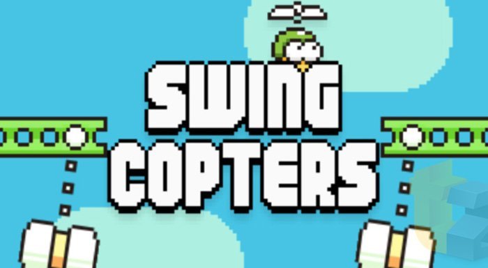 Flappy Bird’ün geliştiricisinin oldukça zor olan yeni oyunu Swing Copters yayınlandı