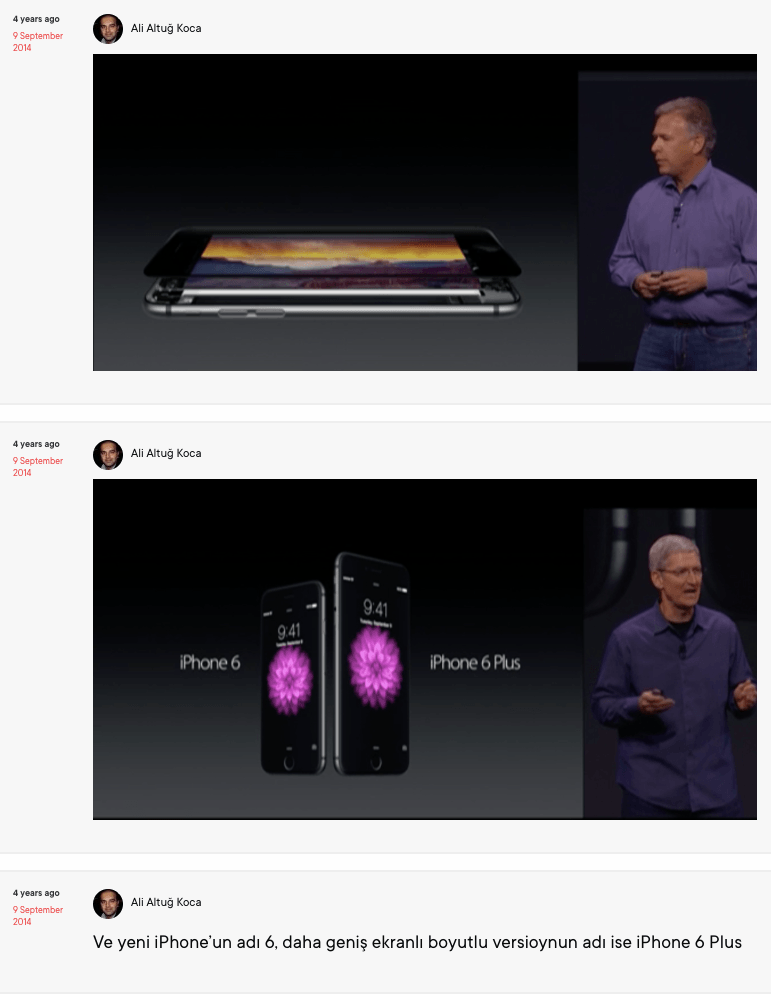 Apple, iPhone 6 ve iPhone 6 Plus'ı tanıttı - Webrazzi