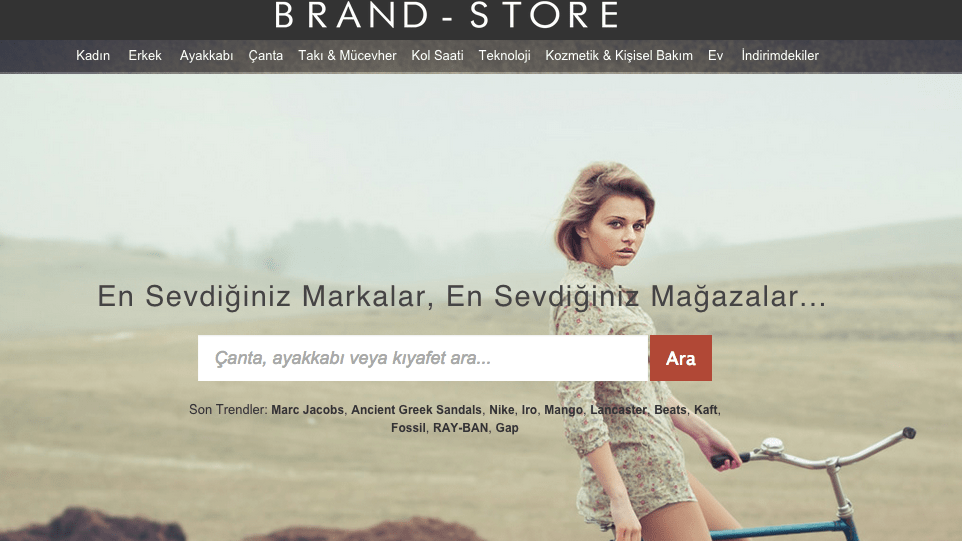 Brand-Store, e-ticaret sitelerindeki ürünleri bir araya getiren yeni bir girişim